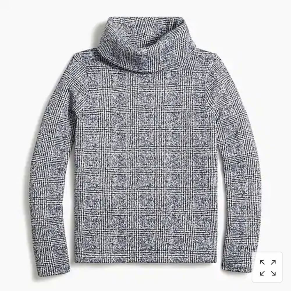 J Crew Womens Sweater XS Long-sleeve funnelneck Xs